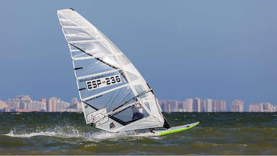 Windsurfer auf dem Mar Menor